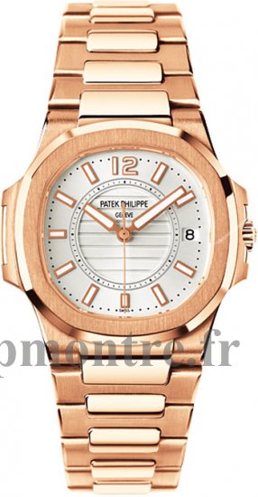 Réplique Patek Philippe Nautilus Femme Montre 7011/1R-001 - Cliquez sur l'image pour la fermer