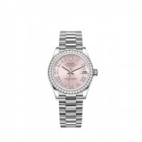 Réplique Rolex Datejust 31 montre 18 ct white gold - M278289RBR-0016