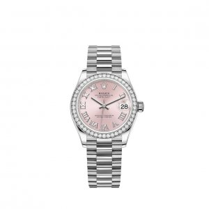 Réplique Rolex Datejust 31 montre 18 ct white gold - M278289RBR-0016