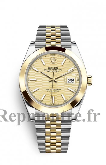 Copie de Rolex Datejust 41 OysterAcier and Jaune Or M126303-0022 - Cliquez sur l'image pour la fermer