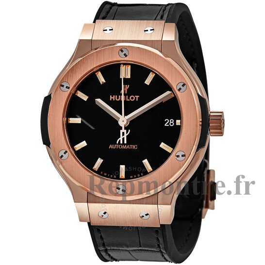 Replique HUBLOT Classic Fusion Mat 18K Rose Gold Black 565.OX.1181.LR - Cliquez sur l'image pour la fermer