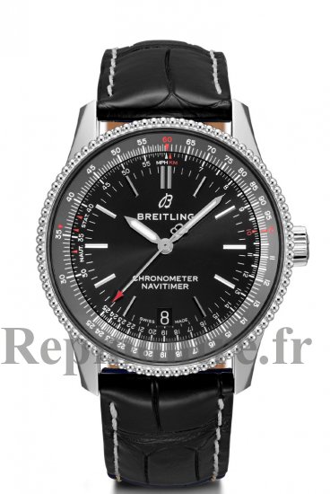 Replique Breitling Navitimer automatique 38 mm Black Dial Black Leather A17325241B1P2 - Cliquez sur l'image pour la fermer