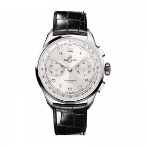 Breitling Premier B09 Chonograph 40mm Replique montre pour homme Argent AB0930371G1P1