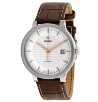 Rado Centrix Argent Dial marron Cuir Réplique Montre R30939125