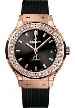 Replique Hublot Classic Fusion King Gold Diamonds 565.OX.1480.RX.1204