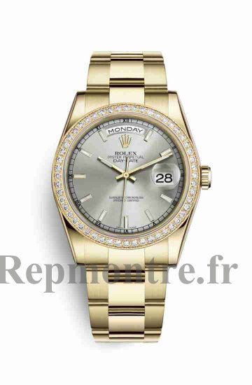 Réplique montre Rolex Day-Date 36 jaune 18 ct 118348 m118348-0046 - Cliquez sur l'image pour la fermer