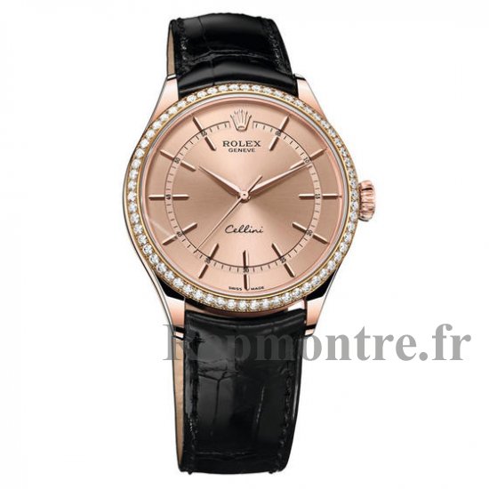 Réplique Rolex Cellini Time 18ct Eve Or rose Cadran rose 50705RBR - Cliquez sur l'image pour la fermer