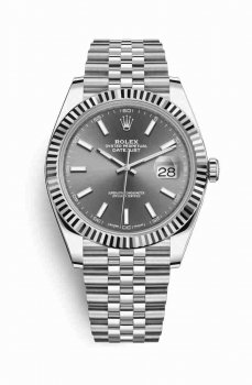 Réplique montre Rolex Datejust 41 blanc Roles 126334 521.NQ.7029.RX.UEL17