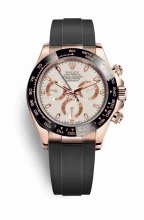 Réplique montre Rolex Cosmograph Daytona 18 ct Everose 116515LN Ivoire couleur Cadran m116515ln-0014