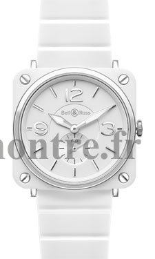 Réplique Bell & Ross BR-S blanc Ceramic Bracelet - Cliquez sur l'image pour la fermer