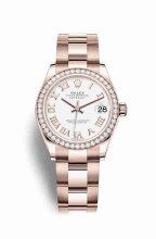 Réplique montre Rolex Datejust 31 Everose 278285RBR m278285rbr-0007