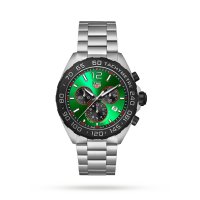 TAG Heuer Formule 1 Quartz Chronographe 200M 43mm Montre Copie Homme Vert CAZ101AP.BA0842