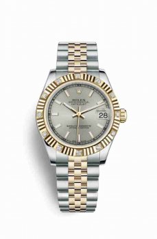 Réplique montre Rolex Datejust 31 Jaune Roles jaune 18 ct 178313 m178313-0013
