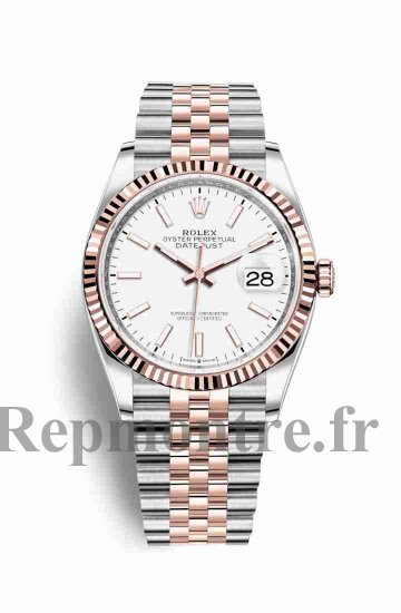 Réplique montre Rolex Datejust 36 Everose Roles 18 ct Everose 126231 m126231-0017 - Cliquez sur l'image pour la fermer