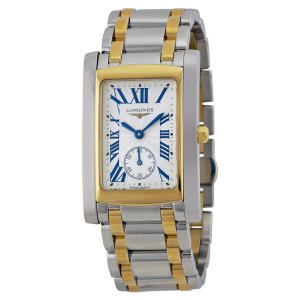 Réplique Longines DolceVita Montre En Or Jaune 18 Carats Avec Cadran Argente L5.655.5.70.7