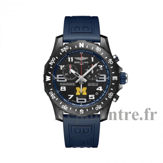 Breitling Endurance Pro University 44 mm Copie montre pour homme Noir X823101C1B1S1 - Cliquez sur l'image pour la fermer