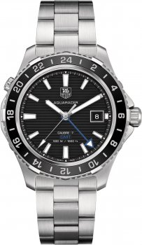 Réplique Tag Heuer Aquaracer 500M CERAMIC Calibre 7 GMT Automatique Montre WAK211A.BA0830