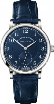 A.Lange&Sohne 1815 220.028 34mm Or Blanc Bleu