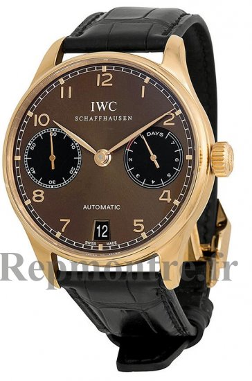 Réplique IWC Portuguese 7 Day Reserve de puissance Automatique IW500124 - Cliquez sur l'image pour la fermer