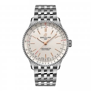 Breitling Navitimer 36 mm Replique montre femme Argent A17327211G1A1