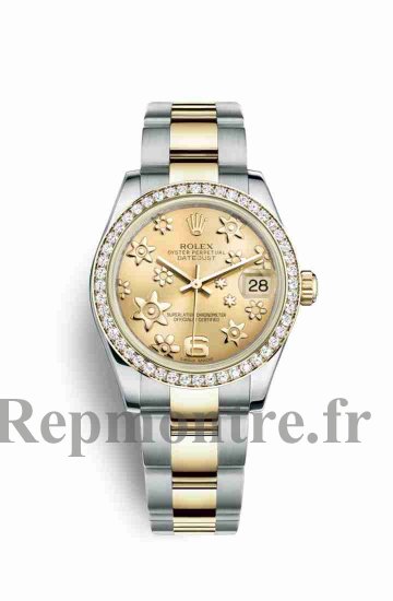 Réplique montre Rolex Datejust 31 Jaune Roles jaune 178383 m178383-0018 - Cliquez sur l'image pour la fermer