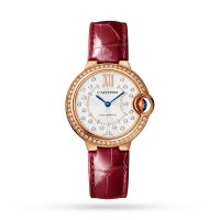 Cartier Ballon Bleu De Cartier Copie montre 33 mm Mecanique a remontage automatique Or rose WJBB0080