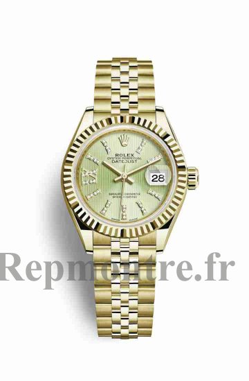 Réplique montre Rolex Datejust 28 jaune 18 ct 279178 Linden semble Cadran m279178-0008 - Cliquez sur l'image pour la fermer