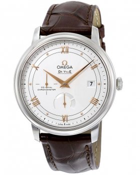 Réplique Omega De Ville Prestige Argent Opaline Cadran Automatique 424.13.40.21.02.002