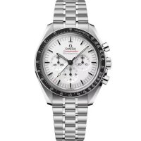Omega Speedmaster Professional Moonwatch 310.30.42.50.04.001 3861 Bracelet en acier inoxydable et saphir blanc