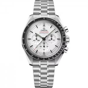 Omega Speedmaster Professional Moonwatch 310.30.42.50.04.001 3861 Bracelet en acier inoxydable et saphir blanc