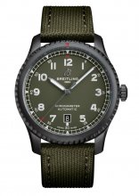 AAA Réplique Montre Breitling Navitimer 8 Automatique 41 Noir Acier Vert M173152A1L1X1