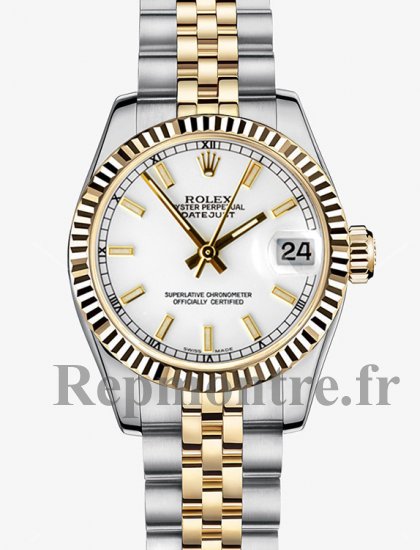 Réplique Rolex Datejust 31mm acier et jaune Or Fluted Bezel Oyster 178273 - Cliquez sur l'image pour la fermer