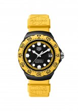 TAG Heuer Formula 1 Solargraph 38 Noir Polylight Caoutchouc Noir WBY1117.FT8087