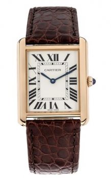 Réplique Cartier Tank Solo Quartz Mesdames Montre W5200025