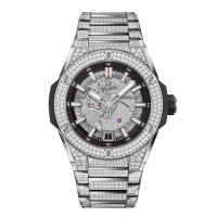 Hublot Big Bang Integrated Time Only 40 mm Pave de Titane 456.NX.0170.NX.3704