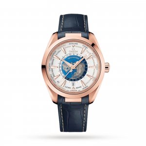 Omega Seamaster Aqua Terra 150M Co-Axial Master Chronometre Gmt Worldtimer 43mm O22053432202001