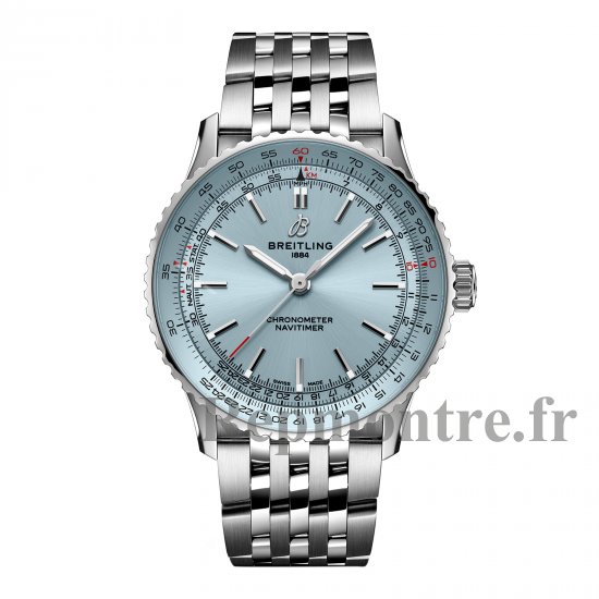 Breitling Navitimer Automatique 41 mm Replique de montre pour homme en acier inoxydable bleu clair A17329171C1A1 - Cliquez sur l'image pour la fermer