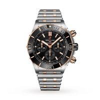 Breitling Super Chronomat B01 44 en acier inoxydable et or rouge 18 carats Replique montre UB0136251B1U1