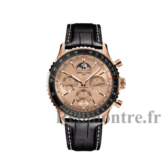 Breitling Navitimer B19 Chronographe 43 Calendrier Perpetuel 140e Anniversaire RB19101A1H1P1 - Cliquez sur l'image pour la fermer