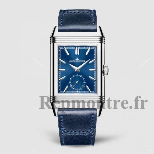 Copie de Jaeger-LeCoultre Reverso Tribute Duoface Acier inoxydable Bleue Dial 3988482 - Cliquez sur l'image pour la fermer