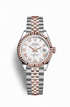 Réplique montre Rolex Datejust 28 Everose Roles 18 ct Everose 279171 m279171-0021