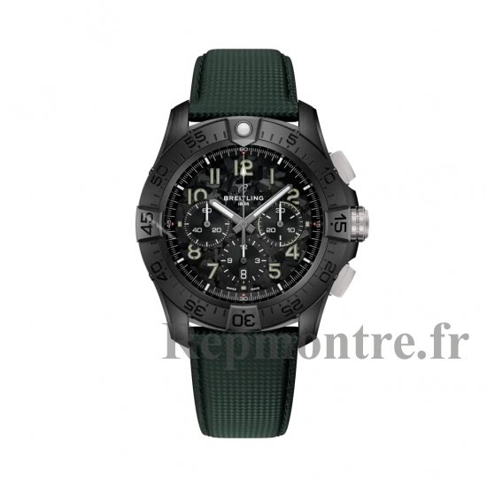 Breitling Super Avenger B01 Chronographe 46 Night Mission Bracelet Noir SB0148101B1X1 - Cliquez sur l'image pour la fermer
