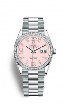 Replique Montre Rolex Day-Date 36 Platine M128396TBR-0009