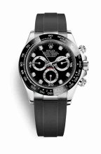 Réplique montre Rolex Cosmograph Daytona blanc 116519LN noirs en semble Cadran m116519ln-0022
