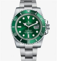 Réplique Rolex Submariner Date 116610LV-97200 vert Montre