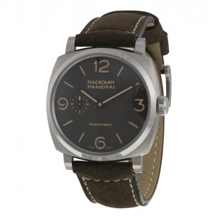 Réplique Panerai Radiomir Marron Cadran Buffle Cuir Automatique PAM00619