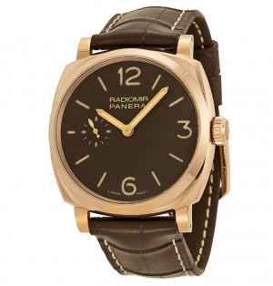 Réplique Panerai Radiomir 1940 Marron Cadran Marron Cuir PAM00513