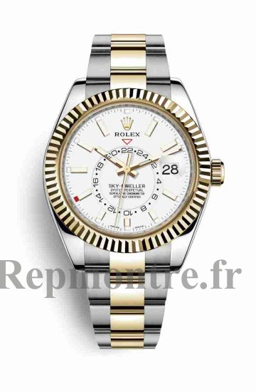 Repique de montre Rolex Sky-Dweller Jaune Roles jaune 18 ct 326933 m326933-0009 - Cliquez sur l'image pour la fermer