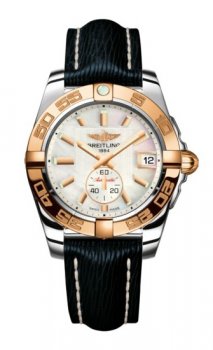 AAA Réplique Montre Breitling Galactic 36 Automatique Acier-Rose or Sahara Strap C3733012/A724/213X/A16BA.1