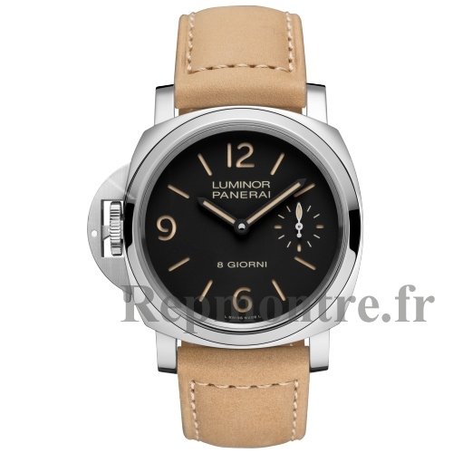 Panerai Luminor Destro 44 8 Giorni Acier inoxydable Noir PAM01655 - Cliquez sur l'image pour la fermer